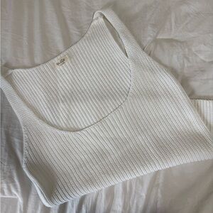 NWOT John Galt white sweater tank